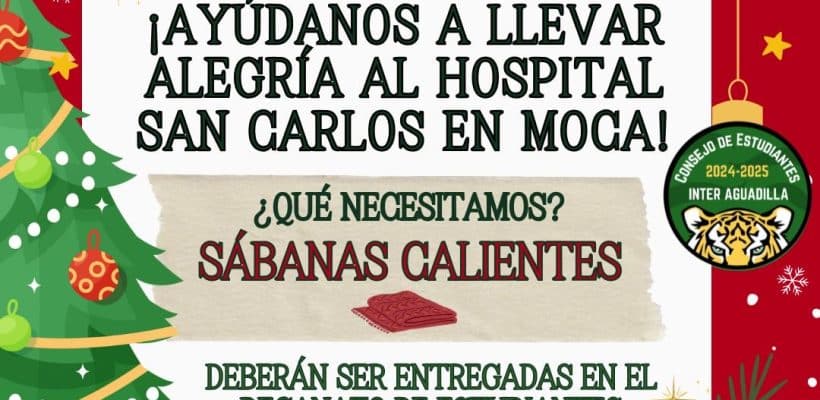 Ayudanos a llevar Alegría al Hospital San Carlos en Moca