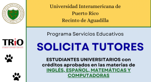 Oportunidad de Empleo (Tutores)