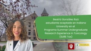 Estudiante destacada participará de Internado en Universidad de Indiana