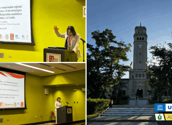 Recinto de Aguadilla presente en el Encuentro de Cátedras UNESCO de América Latina y el Caribe 2025