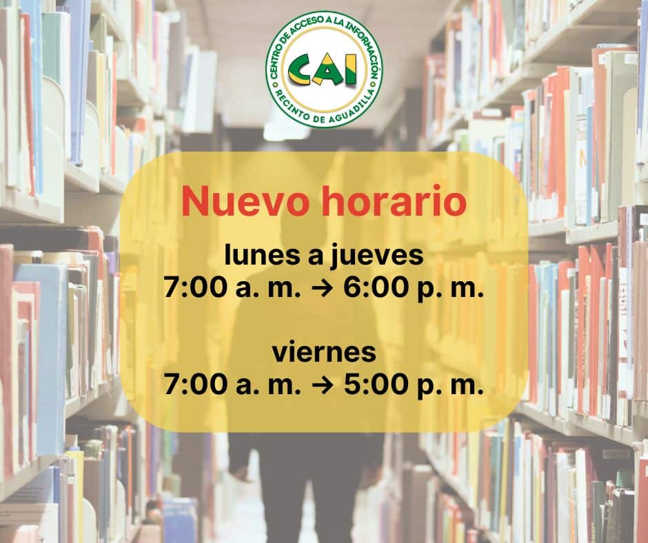 Nuevo Horario CAI