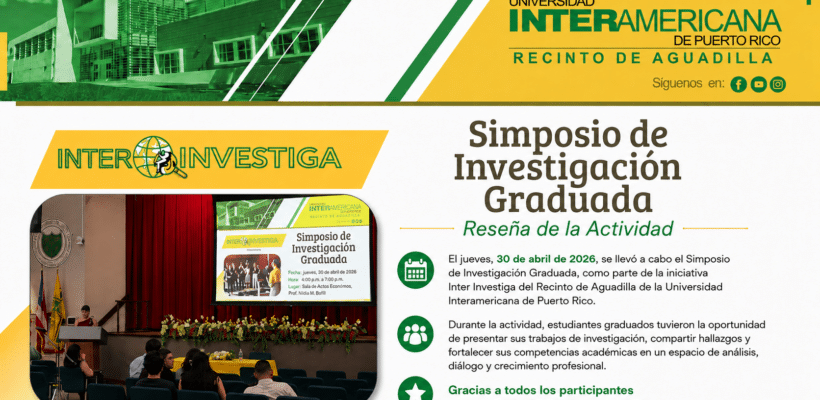 Inter Investiga – Simposio de Investigación Graduada