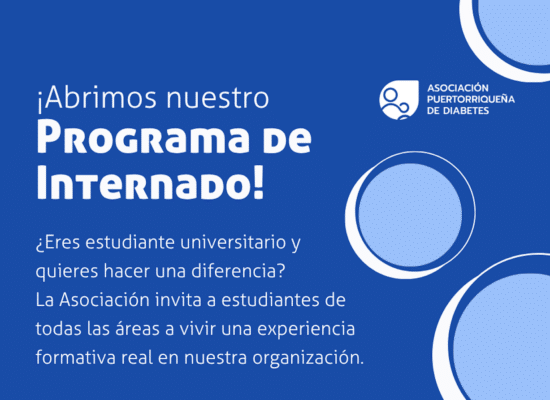 Programa de Internados con la Asociación Puertorriqueña de Diabetes